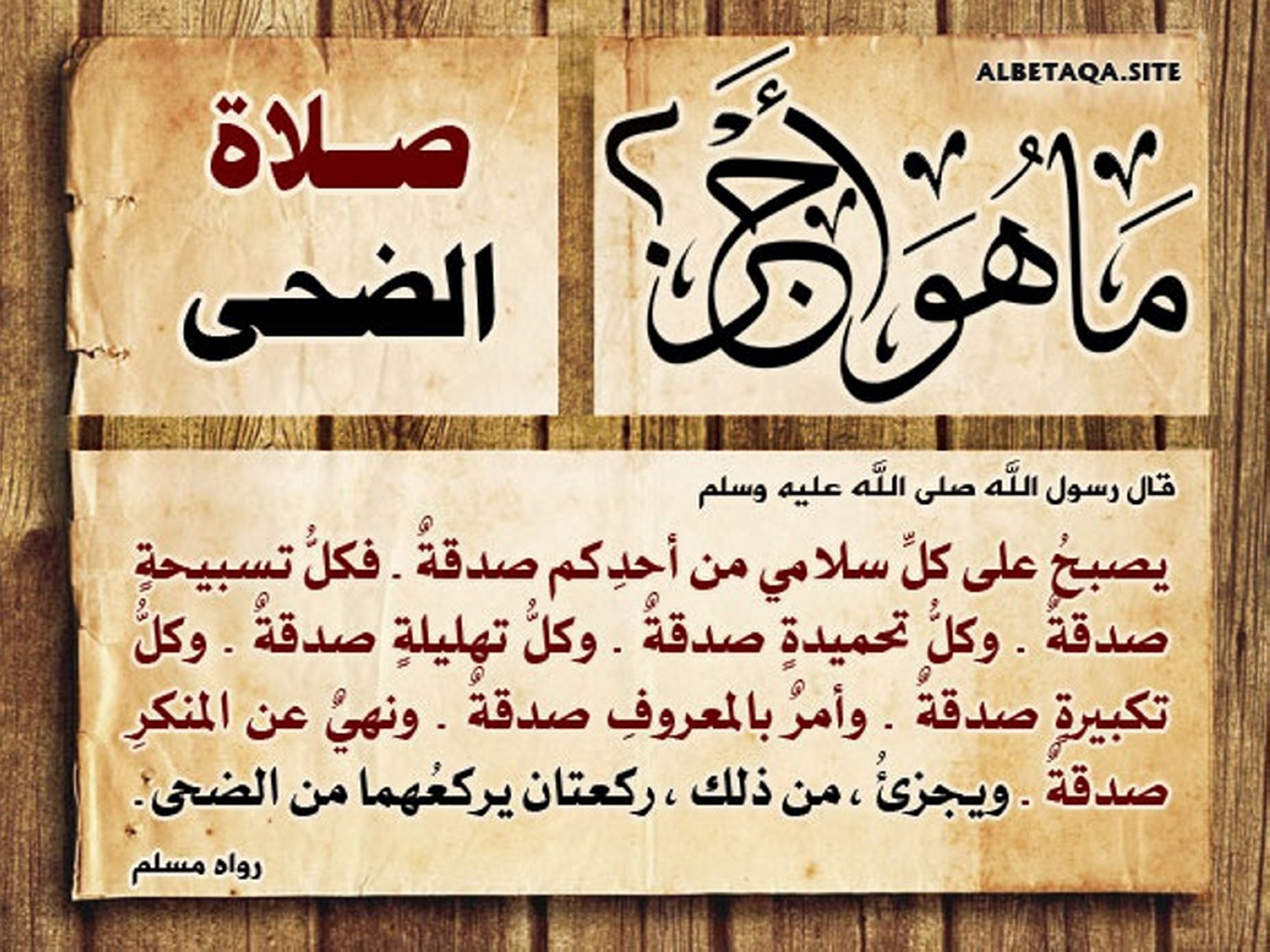 صلاة الضحى