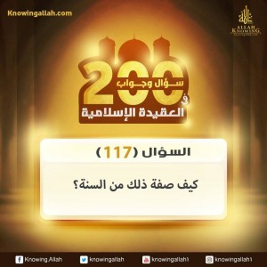 س 117 : كيف صفة ذلك من السنة؟