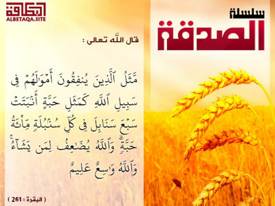 كمثل حبة أنبتت سبع سنابل