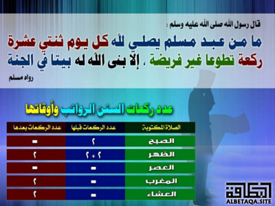 بنى الله له بيتا في الجنة