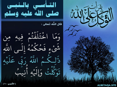 عليه توكلت وإليه أنيب