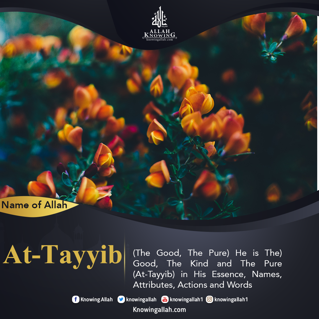 Name of Allah At-Tayyib