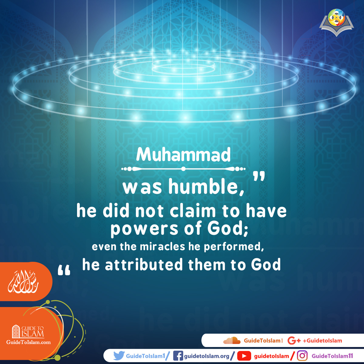 Who was prophet Muhammed?