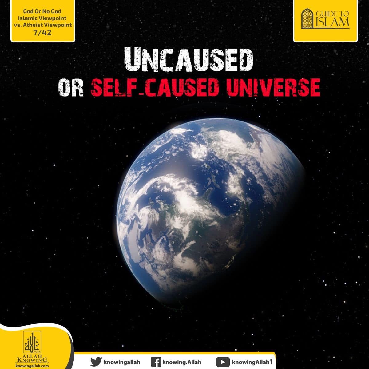 Uncaused Or Self-Caused Universe