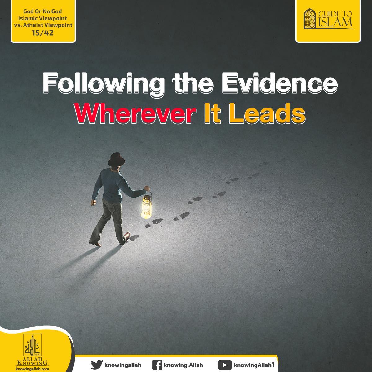 Following The Evidence Wherever It Leads