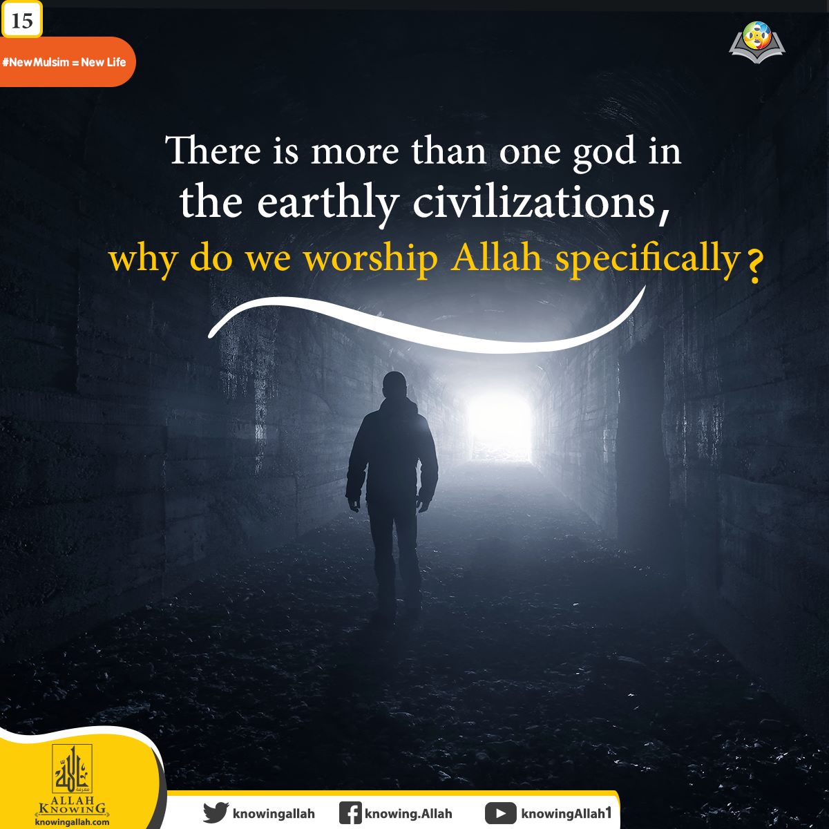 There is more than one God in the earthly civilizations, why do you specifically say Allah?